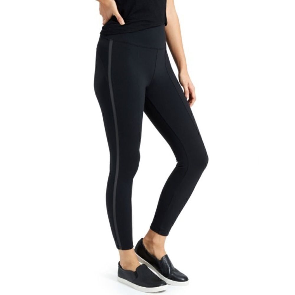 Athleta Metro Side Stripe Tights